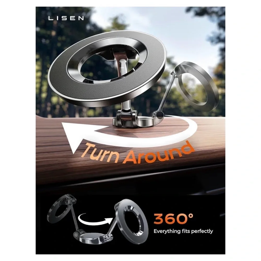 Magnetic Car Mount for Car Dashboard (A236)